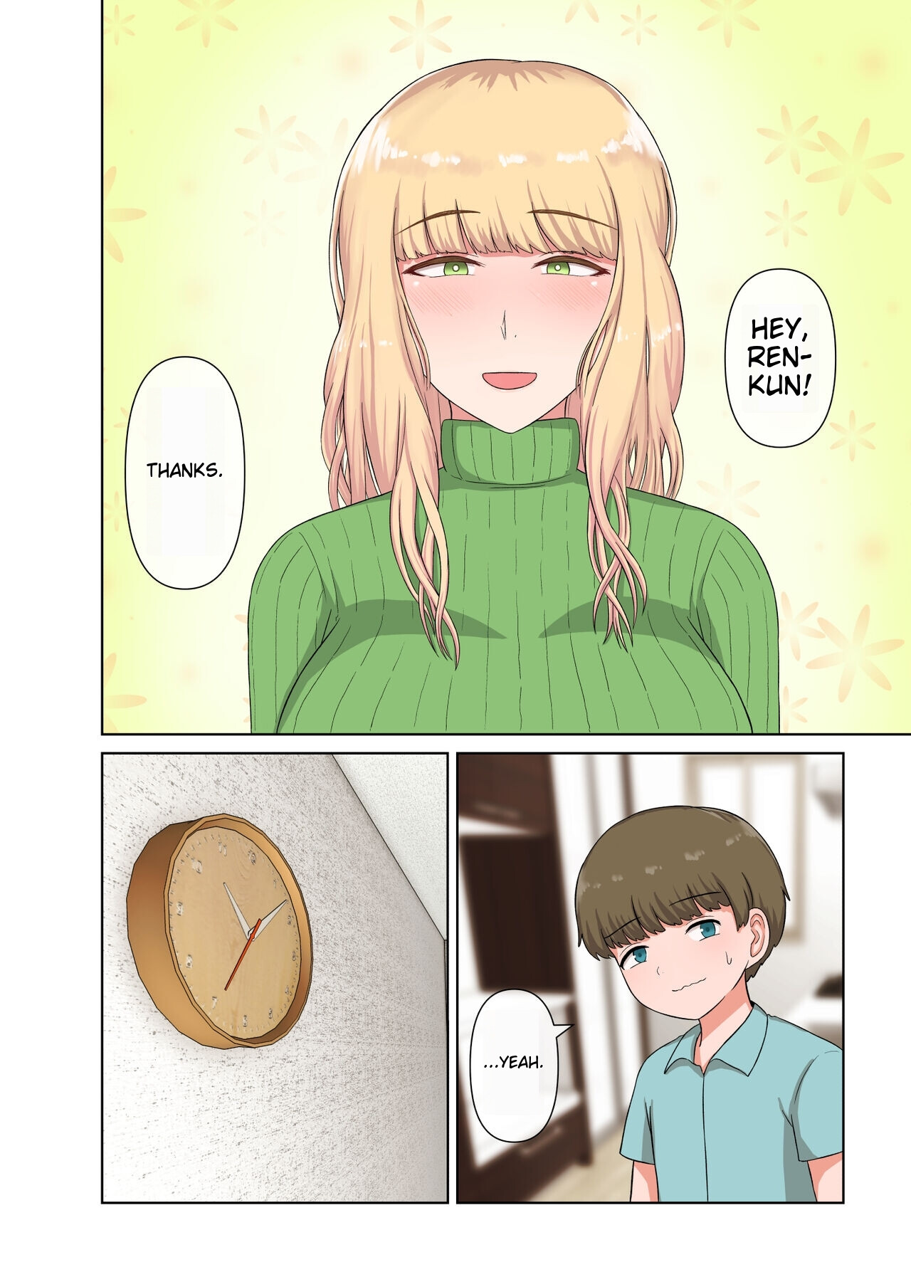 Hentai Manga Comic-Blonde Aunt's Sleep Rape-Read-7